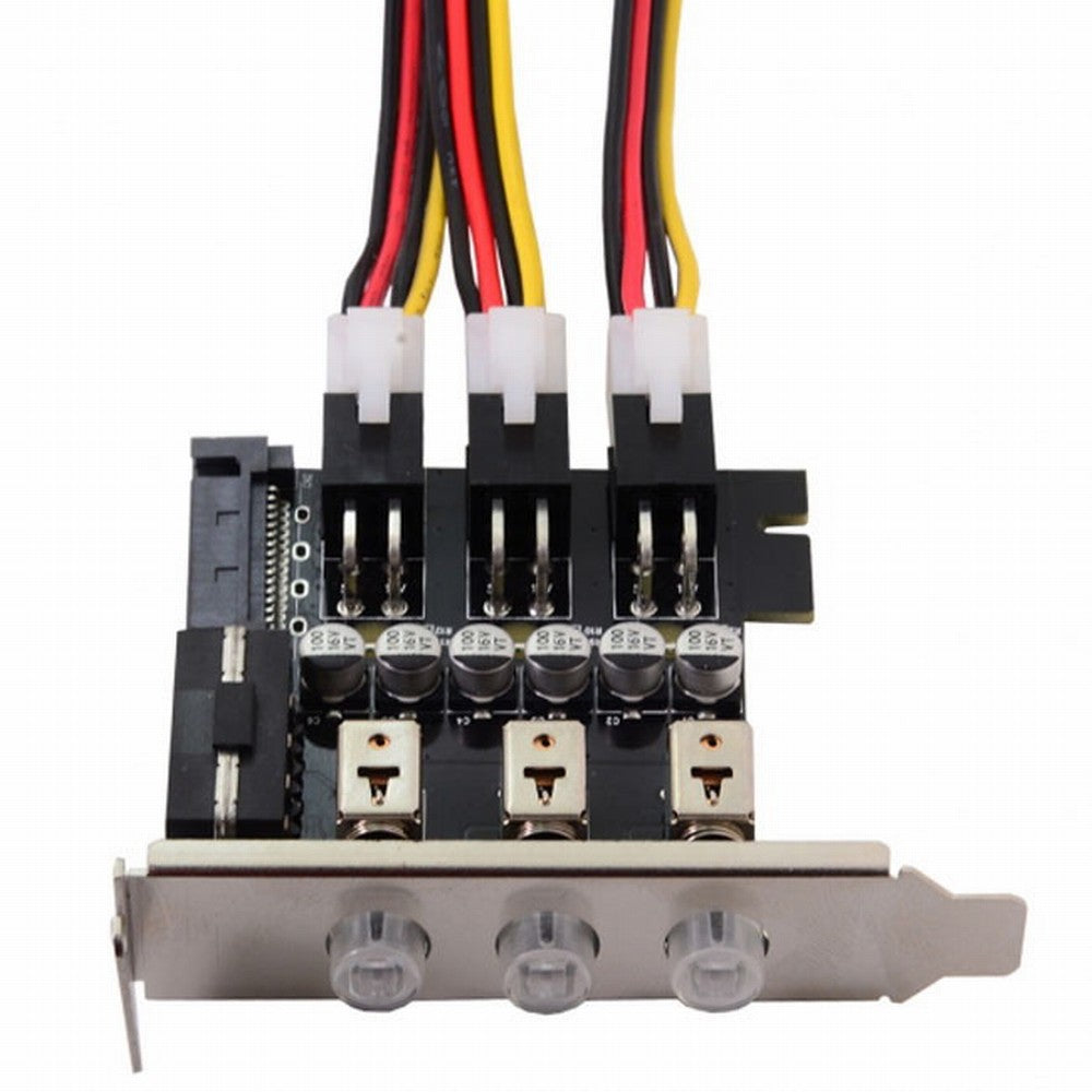 3 Hard Disk Control System Intelligent Control Management System HDD SSD Power Switch with Low Profile Bracket PW-019