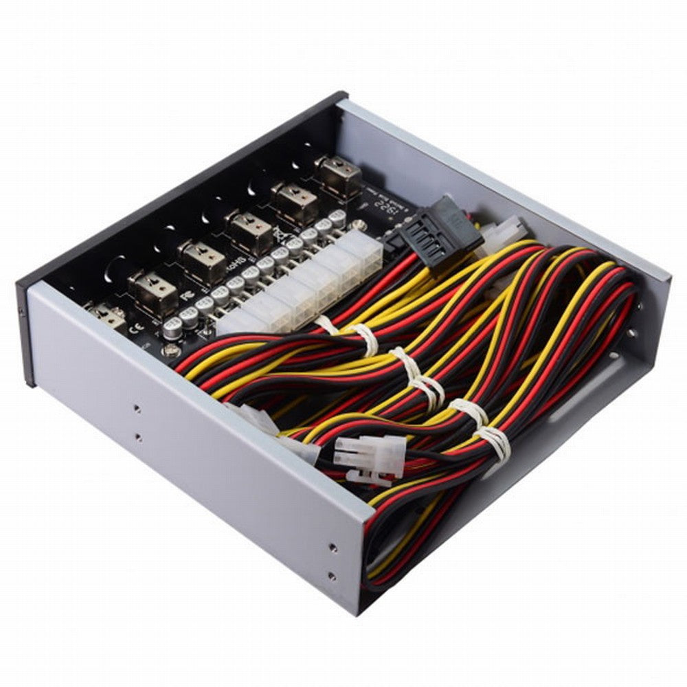 6 Hard Disk Control System Intelligent Control Management System HDD SSD Power Switch with 5.25 CD-ROM Bay PW-020