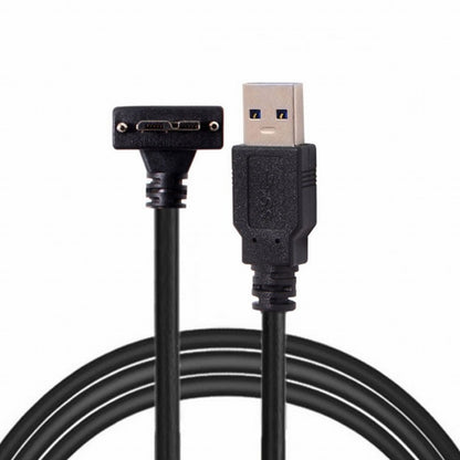  90 Degree Up Angled Micro USB Screw Mount to 3.0 Data Cable for Industrial Camera CC-U3-044-UP
