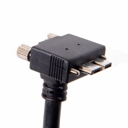  90 Degree Up Angled Micro USB Screw Mount to 3.0 Data Cable for Industrial Camera CC-U3-044-UP