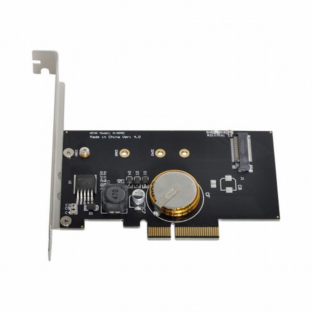 PCI-E 3.0 x4 to M.2 NGFF M Key SSD Nvme Card Adapter PCI Express with Power Failure Protection 4.0F Super Capacitor SA-022