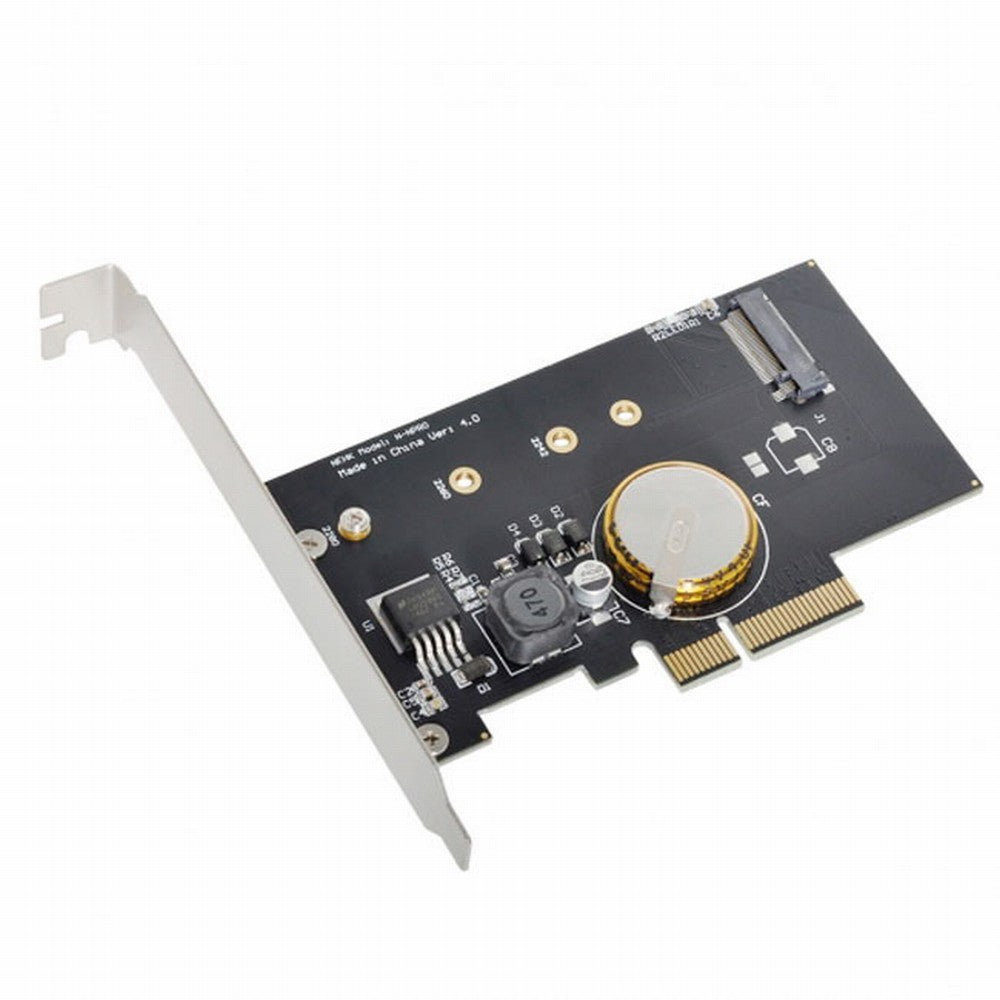 PCI-E 3.0 x4 to M.2 NGFF M Key SSD Nvme Card Adapter PCI Express with Power Failure Protection 4.0F Super Capacitor SA-022