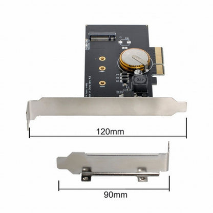 PCI-E 3.0 x4 to M.2 NGFF M Key SSD Nvme Card Adapter PCI Express with Power Failure Protection 4.0F Super Capacitor SA-022