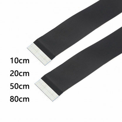 CYFPV Left Angled 90 Degree HDMI Male to Female FPC Flat Cable for HDTV Multicopter Aerial Photography CC-HD-216-LE