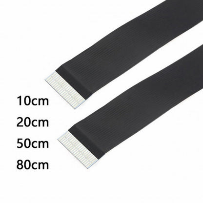 CYFPV Dual 90 Degree Left Angled HDMI Type A Male to Male HDTV FPC Flat Cable for FPV HDTV Multicopter Aerial Photography CC-HD-206-LE
