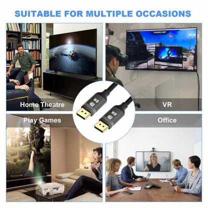 DisplayPort 1.4 DP to DP Cable 8K 60hz Cable Ultra-HD UHD 4K 144hz 7680*4320 for PC Laptop TV CC-DP-022
