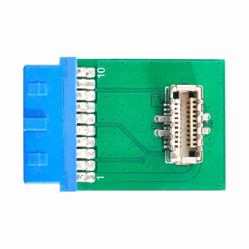 USB 3.1 Front Panel Socket Key-B Type-E to USB 3.0 20Pin Header Male Extension Adapter for Motherboard UC-151