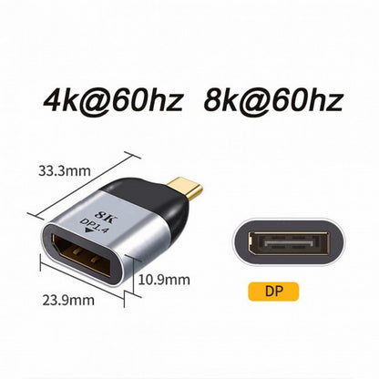 Cablecc USB-C to DP DisplayPort Monitor Adapter, 60Hz 4K/2K Video Converter for Tablet, Smartphone and Laptop