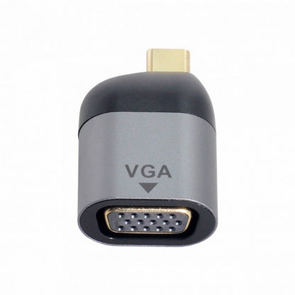 Cablecc USB-C Male to VGA Female Adapter, 1080p 60Hz Display Converter for Tablet, Phone, Laptop