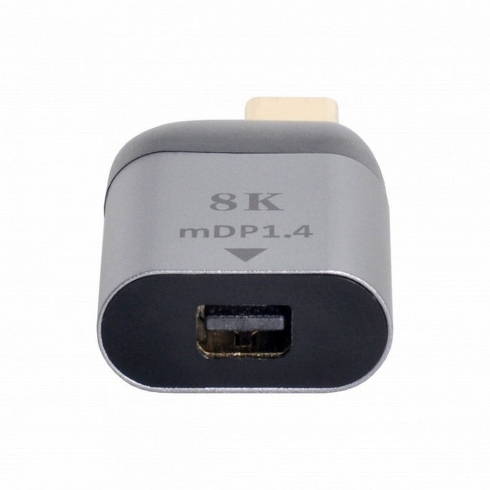 Cablecc USB Type C to Mini DP Adapter, 60Hz 4K/2K Video Converter for Tablet, Smartphone and Laptop