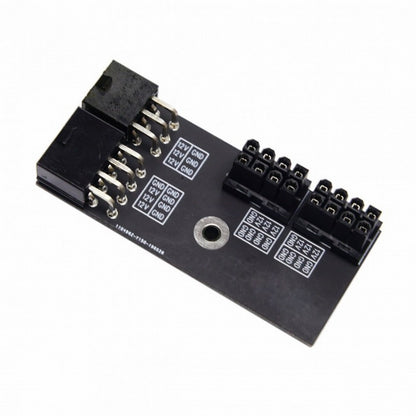Dual ATX 8Pin Female to 6+8pin Male 180 Degree Angled Power Adapter for NVIDIA 3080 3090 Graphics Card GPU PW-025