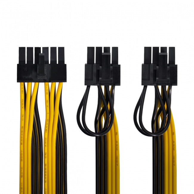 12Pin to ATX Dual 8Pin 6Pin Splitter GPU Graphics Card Modular Power Supply Cable for 3080 3090 AX850 AX750 AX650 PW-026