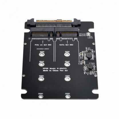 SFF-8639 NVME U.2 to Combo NGFF M.2 M-key SATA PCIe SSD Adapter for Mainboard Replace SSD 750 p3600 p3700 SA-026
