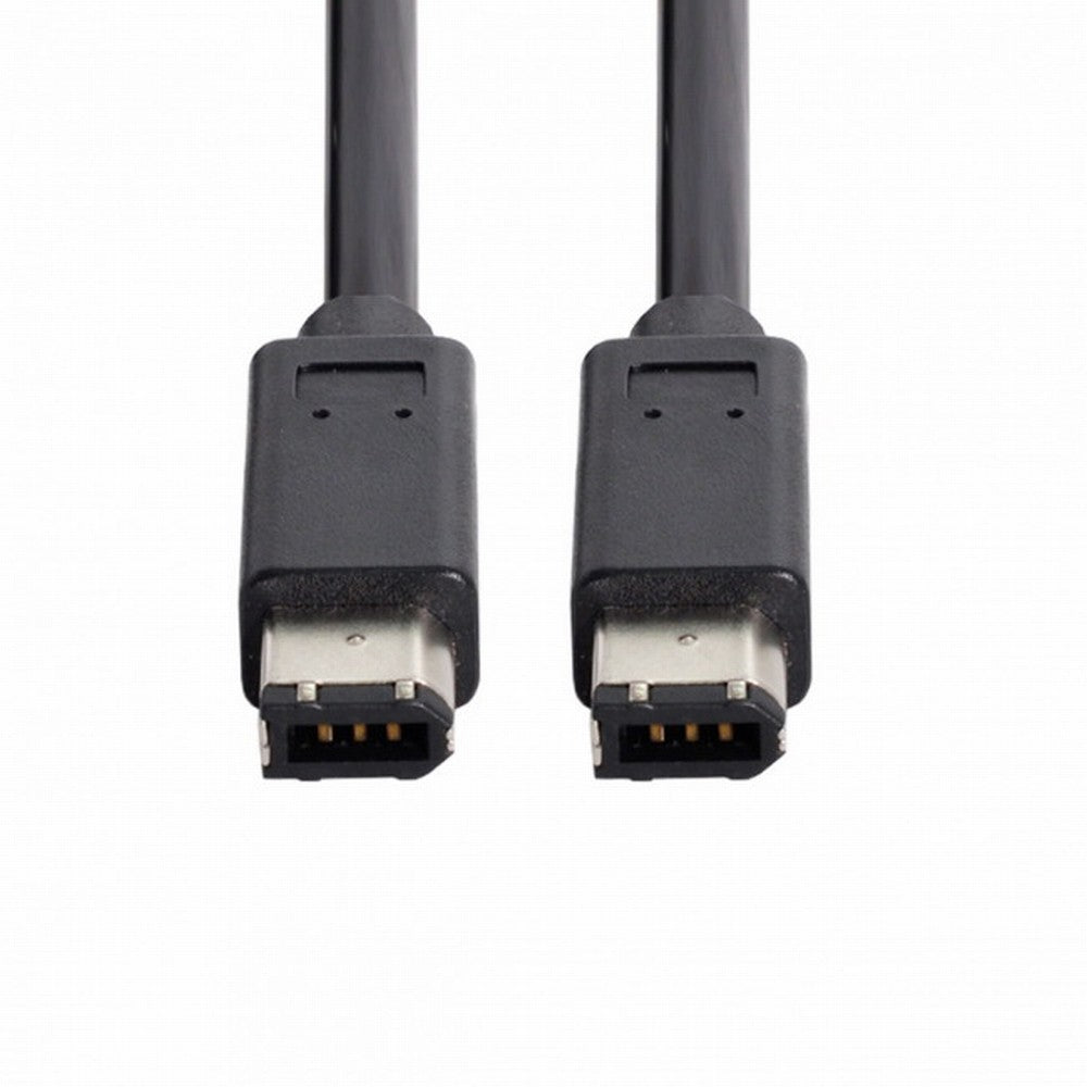 6 Pin to 6Pin FireWire 400 to FireWire 400 6-6 ilink Cable IEEE 1394 1.8m Black CA-017