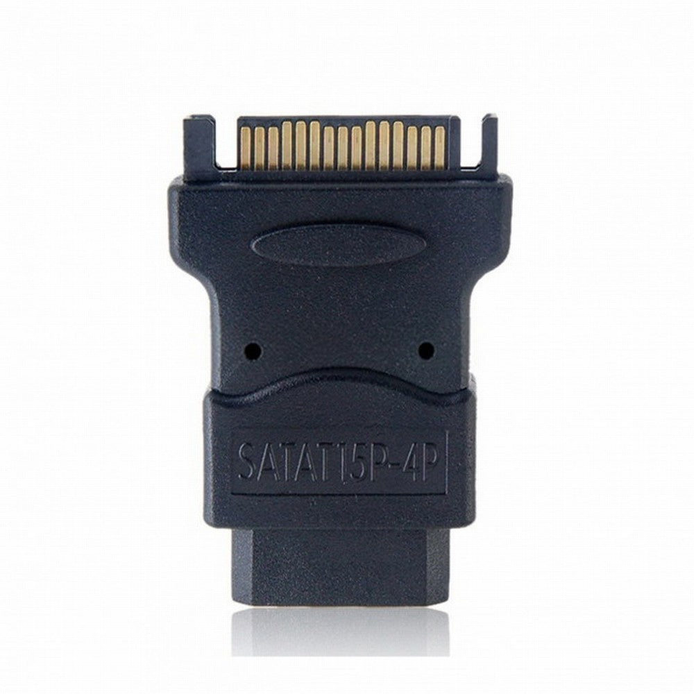 15Pin SATA Male Power Cable to Molex 4-pin IDE Hard Disk Drive Power Adapter SA-010
