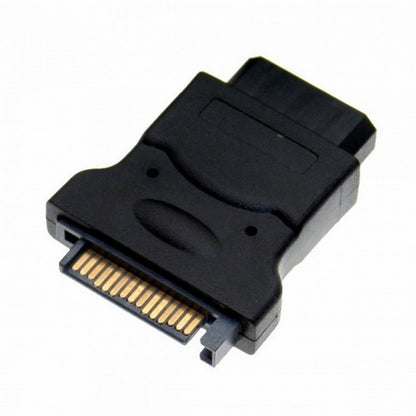 15Pin SATA Male Power Cable to Molex 4-pin IDE Hard Disk Drive Power Adapter SA-010
