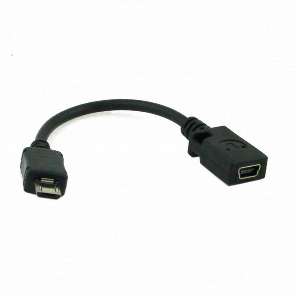 Micro USB 5pin Male to Mini USB 5Pin Female Data Charge Cable 10cm U2-027