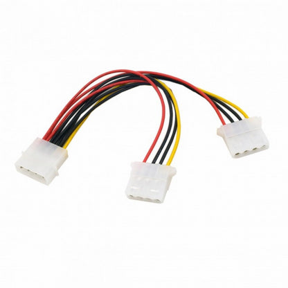 IDE 4 Pin to Dual IDE Y Splitter 10cm Hard Disk Power Supply Extension Cable SA-057