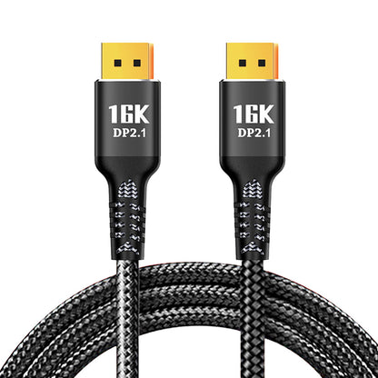 DisplayPort 2.0 DP to DP Cable 16K 60hz Cable 2m Ultra-HD UHD DP 1.4 8K 120hz for PC Laptop TV DP-003-2.0M