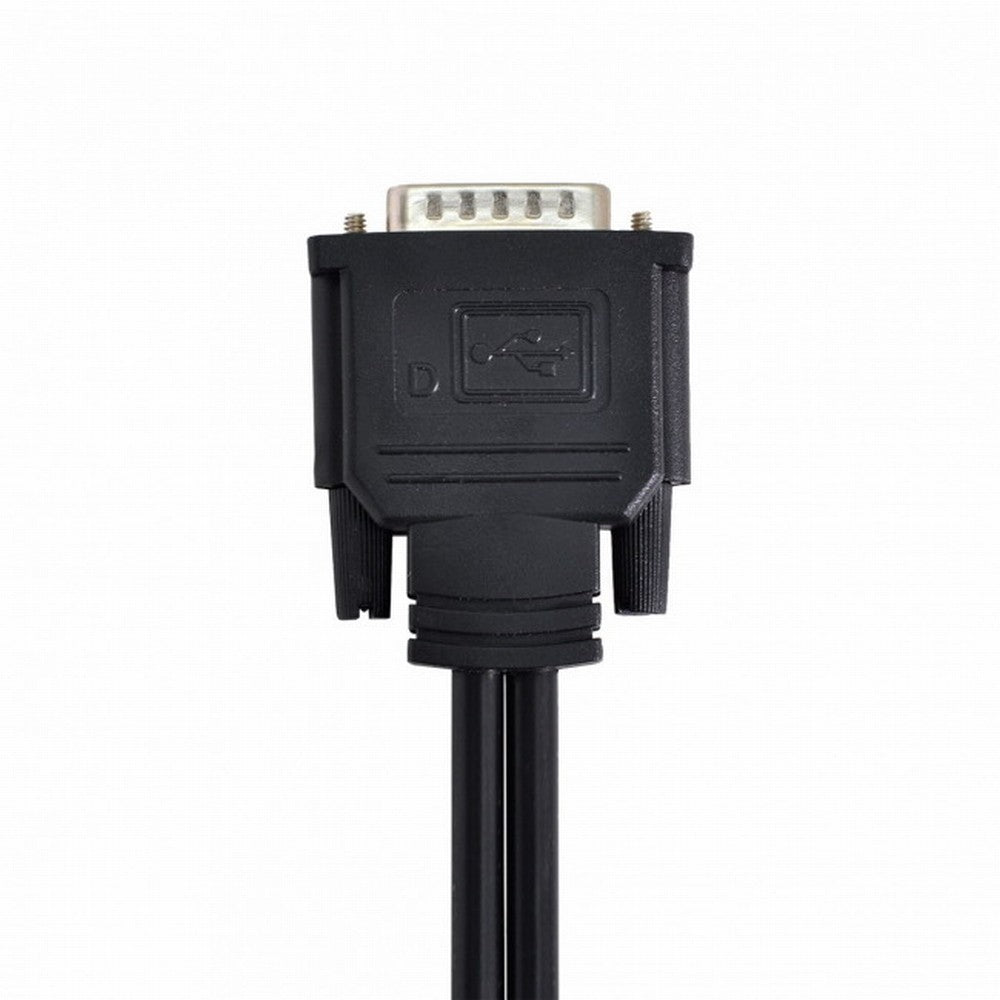 DMS-59pin Male to Dual 15Pin VGA RGB Female Splitter Extension Cable for PC Graphics Card DB-025