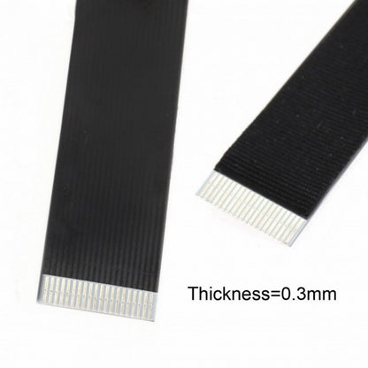Down Angled USB 2.0 Type-A Male to Female Extension Data Flat Slim FPC Cable for FPV Disk Scanner Printer CC-U2-044-DN
