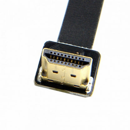 CYFPV Dual 90 Degree Right-Up Angled HDMI Type A Male to Male HDTV FPC Flat Cable for FPV HDTV Multicopter Aerial Photography CC-HD-206-RU