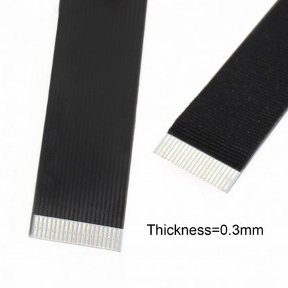 Up Angled USB 2.0 Type-A Male to Micro USB 5Pin Male Data Flat Slim FPC Cable for FPV Disk Phone CC-U2-045-UP