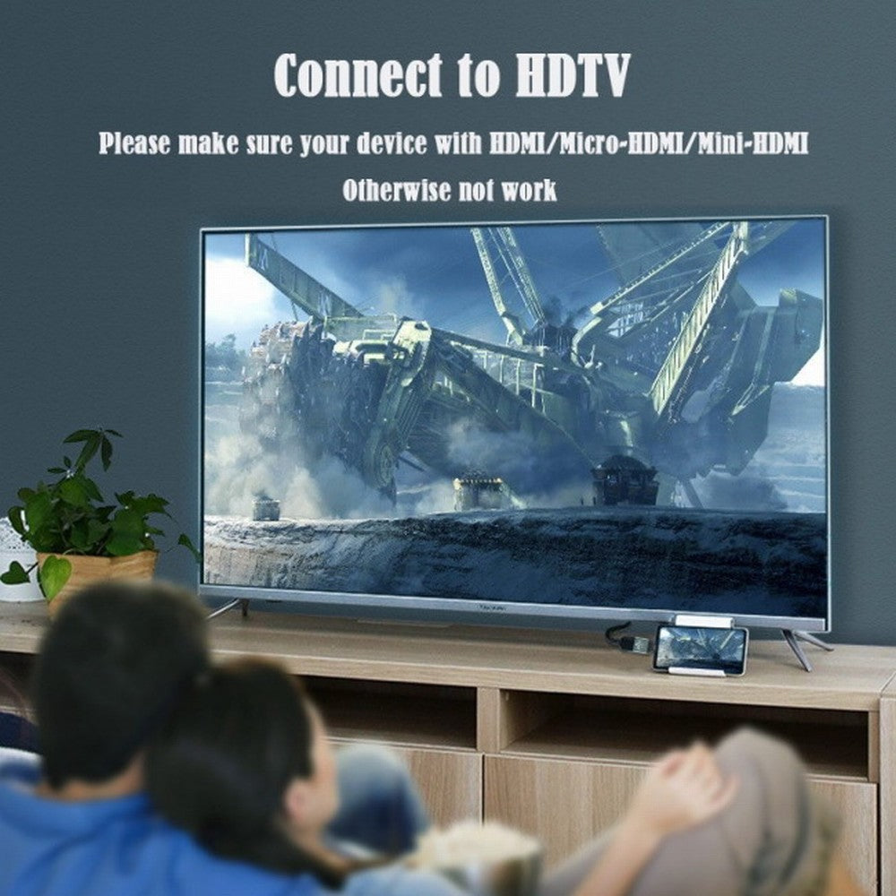 3pcs/set Micro Mini HDMI to HDMI 1.4 Female 2-in-1 Combo Adapter 4K@60hz HD-013