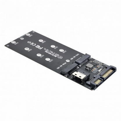 SFF-8654 to U2 Kit NGFF M-Key to Slimline SAS NVME PCIe SSD SATA Adapter for Mainboard SF-016