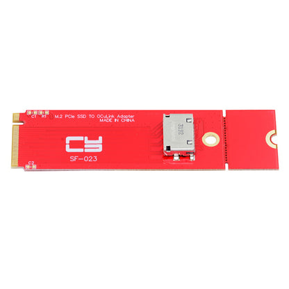PCI-E 3.0 M.2 M-key to Oculink SFF-8612 SFF-8611 Host Adapter for PCIe Nvme SSD 2260 2280 SF-023-2280MM