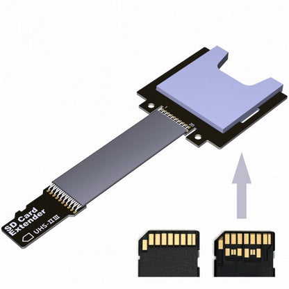 TF Micro SD Male Extender to SD Female Card Extension Cable Adapter Flexible SD/SDHC/SDXC UHS-III UHS-3 EP-012-B34SF