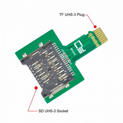 TF Micro SD Male Extender to SD Card Female Extension Adapter PCBA SD/SDHC/SDXC UHS-III UHS-3 UHS-2 EP-016
