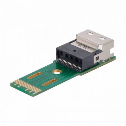 PCI-E Slimline SAS 4.0 SFF-8654 4i 38pin to SFF-8654 38pin Male to Female Extender Adapter Test Tools SF-003