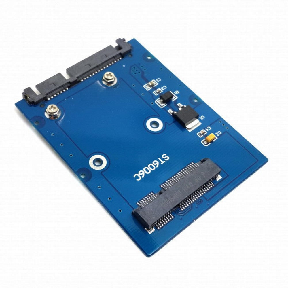 Slim Type Mini PCI-E mSATA SSD to 2.5" SATA 3.0 22pin HDD Adapter Hard Disk PCBA SA-066