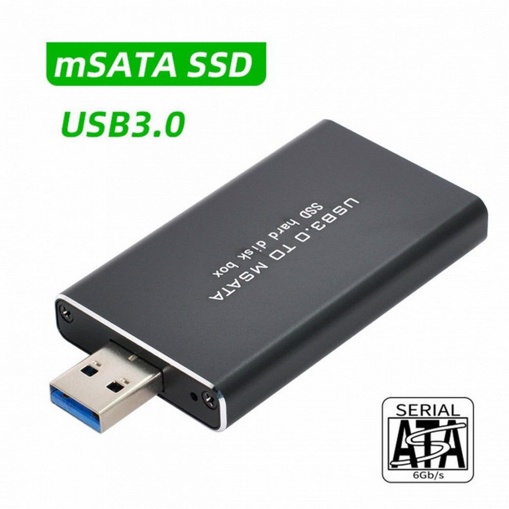 Mini PCI-E mSATA to USB 3.0 External SSD PCBA Conveter Adapter Pen Driver Card with Case U3-034
