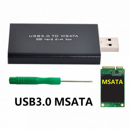 Mini PCI-E mSATA to USB 3.0 External SSD PCBA Conveter Adapter Pen Driver Card with Case U3-034
