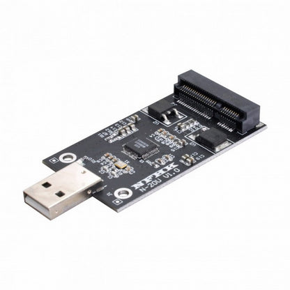 Mini PCI-E mSATA to USB 2.0 External SSD PCBA Conveter Adapter Pen Driver Card without Case U2-008