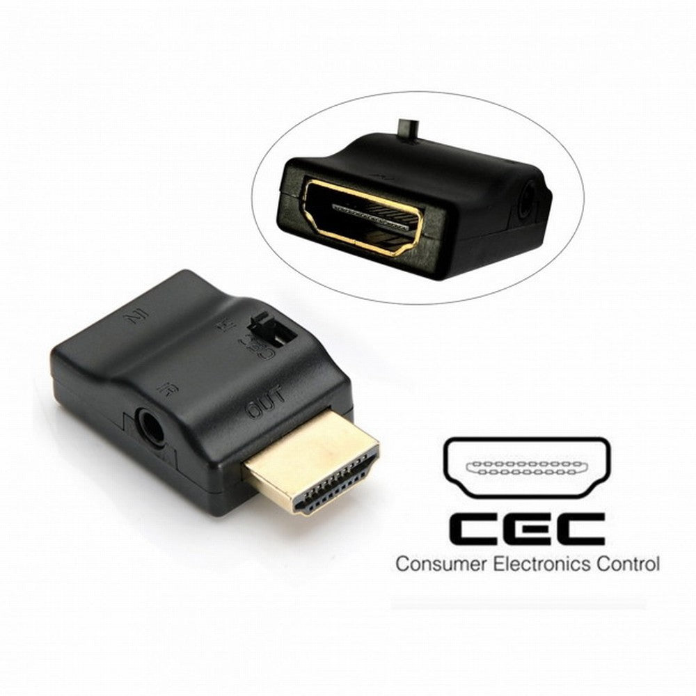 Remote Controlled HDMI 2.0 IR Adapter with CEC ARC Function HDCP Compliant Support to Close CEC HD-007