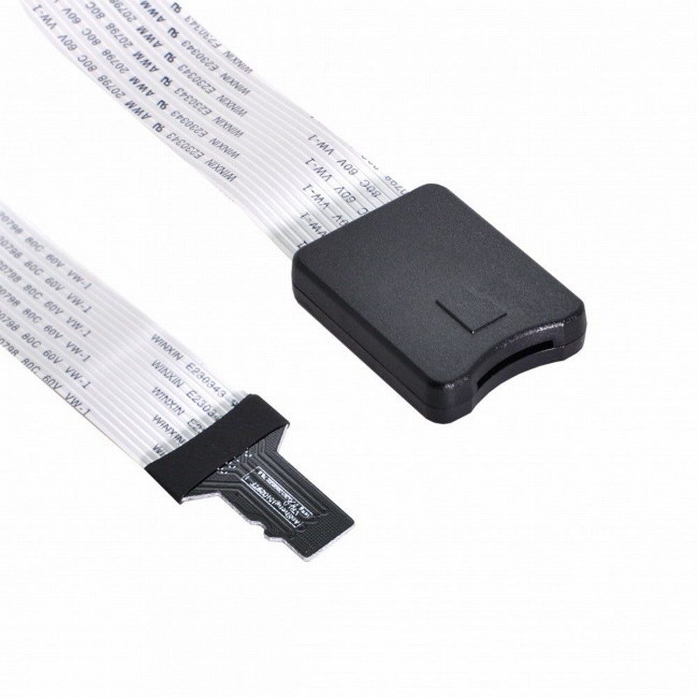 Micro-SD TF Memory Card Kit Male to TF Female Extension Soft Flat FPC Cable Extender 25cm EP-019