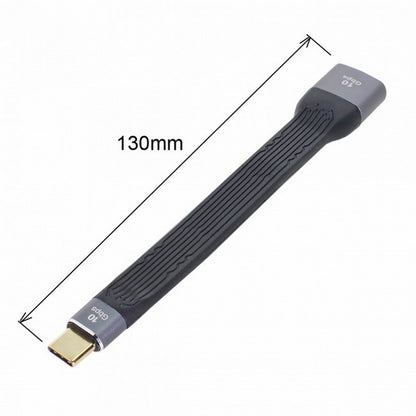 USB 3.1 Type C Male Host to USB3.0 Type A Female OTG Flat Slim FPC Data Cable 13cm for Laptop Phone UC-063-0.13M