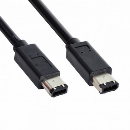6 Pin to 6Pin FireWire 400 to FireWire 400 6-6 ilink Cable IEEE 1394 1.8m Black CA-017