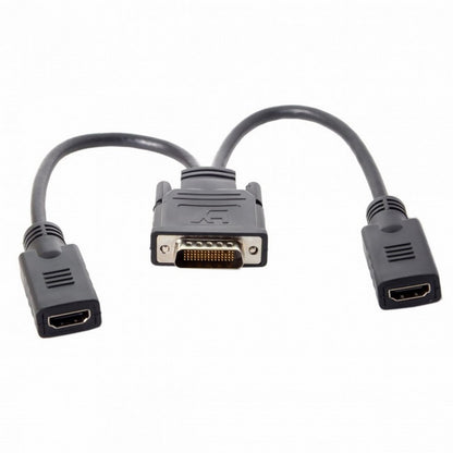 DMS-59Pin Male to Dual HDMI 1.4 HDTV Female Splitter Extension Cable for PC Graphics Card DB-028
