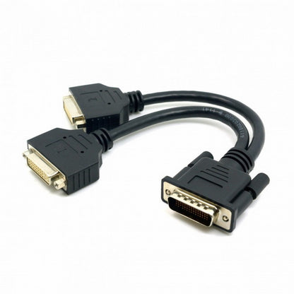 DMS-59pin Male to Dual DVI 24+5 Female Female Splitter Extension Cable for Graphics Cards Monitor DB-033