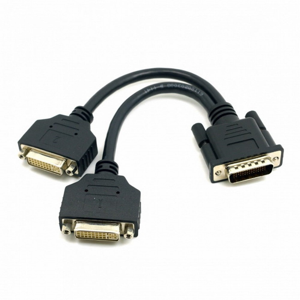 DMS-59pin Male to Dual DVI 24+5 Female Female Splitter Extension Cable for Graphics Cards Monitor DB-033