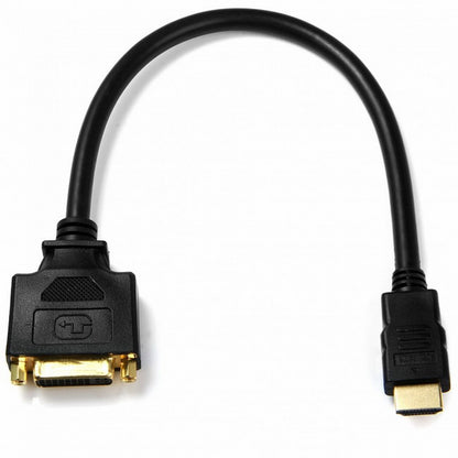 DVI Female to HDMI Male Adapter Converter Cable For PC Laptop HDTV 10cm DB-038