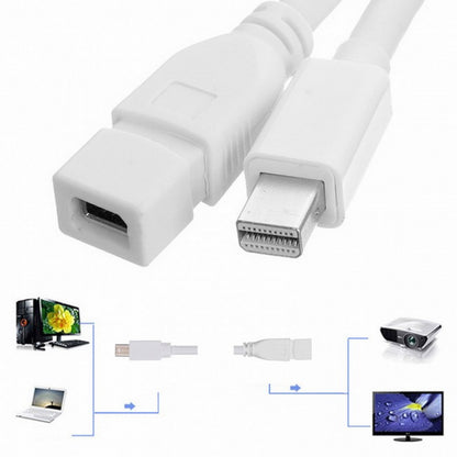 6ft Mini DisplayPort Male to Mini DP DisplayPort Female Extension Cable 1.8m DP-019