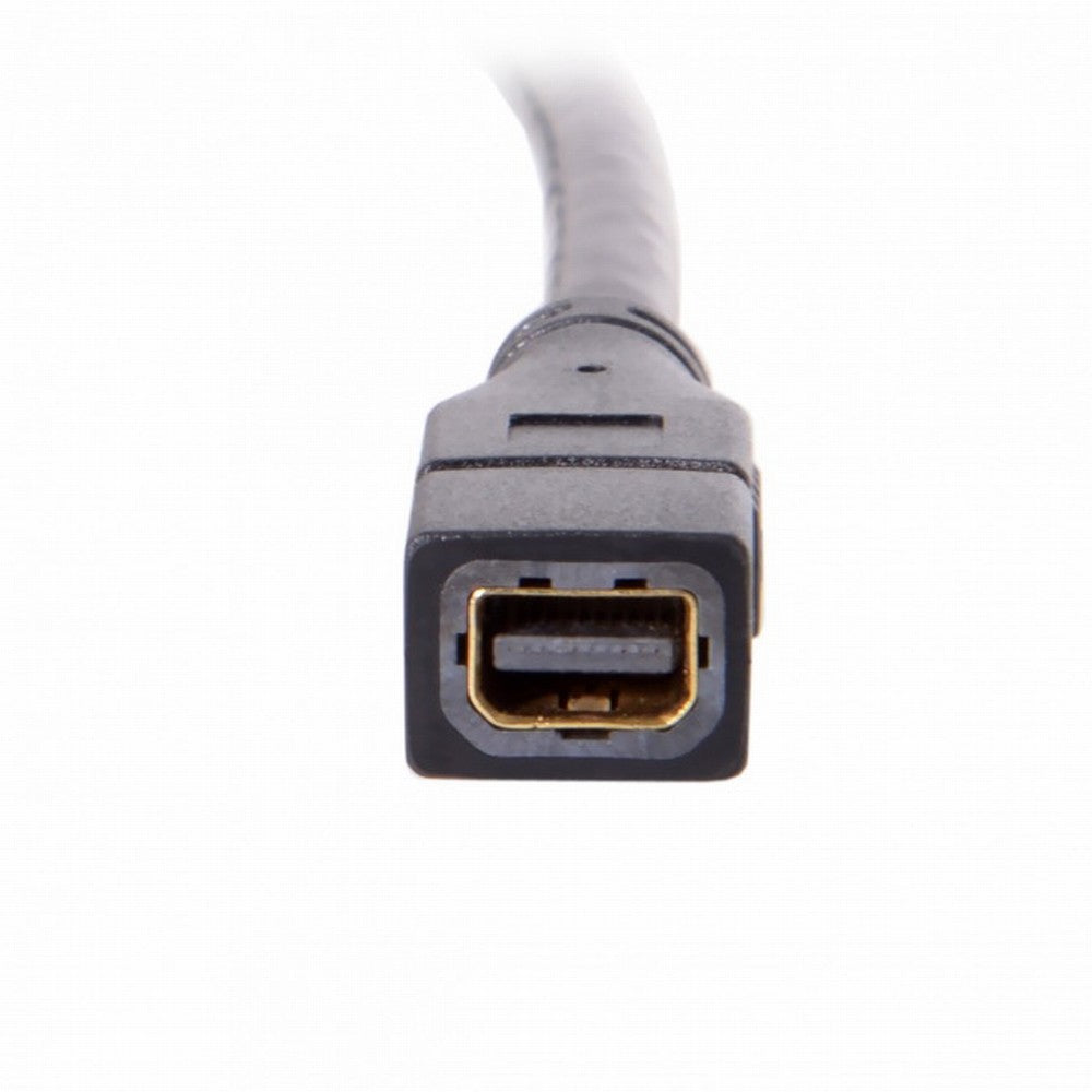Right Angled DP DisplayPort 90 Degree to Mini DP DisplayPort Female Cable for Displays Monitors DP-048-RI