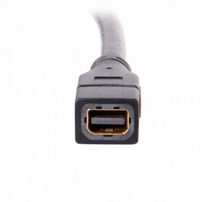 Right Angled DP DisplayPort 90 Degree to Mini DP DisplayPort Female Cable for Displays Monitors DP-048-RI