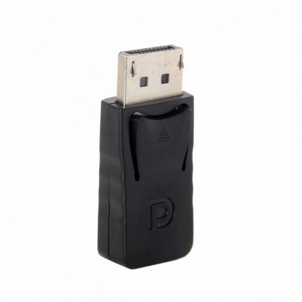 Black DP DisplayPort Male to Mini DP DisplayPort Female Adapter for Displays HDTV Monitor DP-052-BK