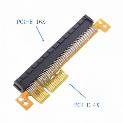 PCI-E Express 4x to PCIE 16x Extender Converter Riser Card Adapter Male to Female EP-003